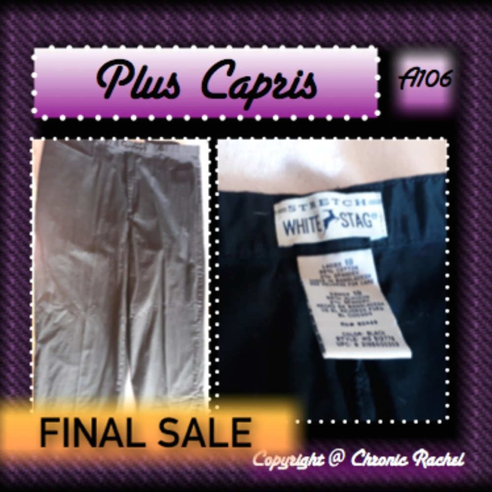 7-Piece Plus Size Blouse & Capris Collection - Picture 10 of 11